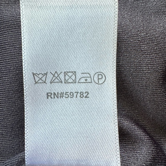 Adrianna Papell Evening Lace Cocktail Dress Navy Exposed Full Back Zip Size 4 - Picture 14 of 16